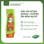 Dầu xả Vatika Argan- Dưỡng ẩm mềm mượt 400ml