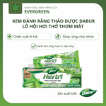 Kem Đánh Răng Thảo Dược Dabur Lô Hội Hơi Thở Thơm Mát