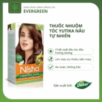 Kem Nhuộm Thời Trang Tóc Nisha Nâu Tự Nhiên