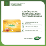 Xà Bông Nisha Dưỡng Ẩm Hương Nghệ Tây Và Đàn Hương