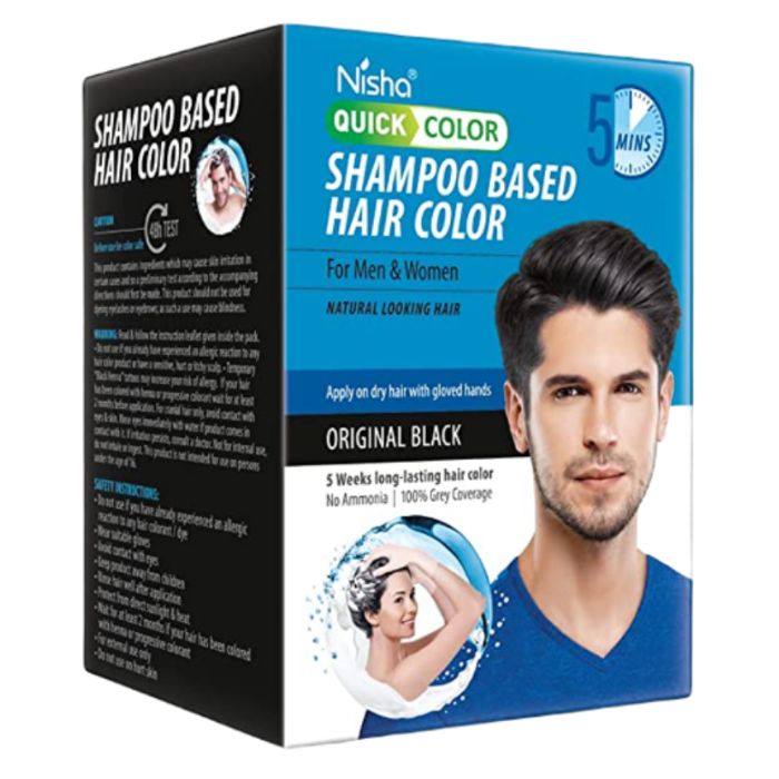 Dầu gội nhuộm tóc Nisha