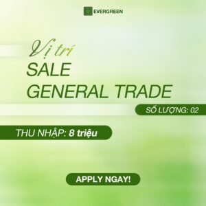 sale general trade - tuyển dụng